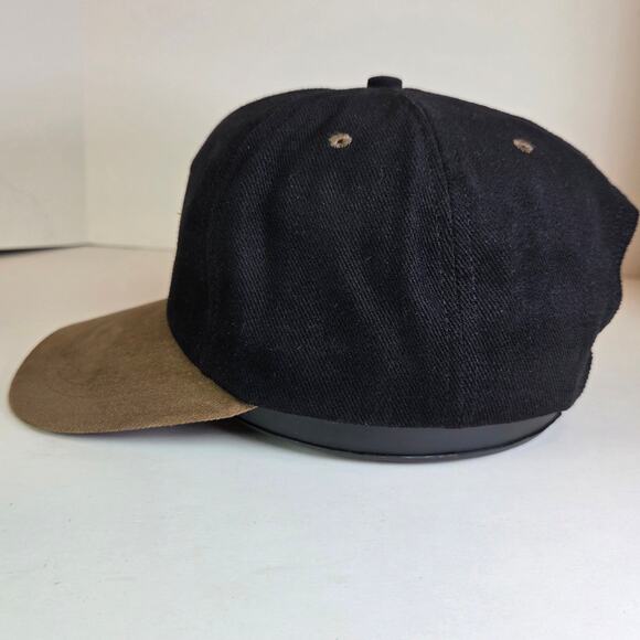 Vintage Chevy Trucks Snapback Hat Swingster USA Made Black Brown Cap - Picture 2 of 9